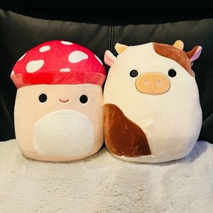 Squishmallow Malcolm and Ronnie Bundle 8”